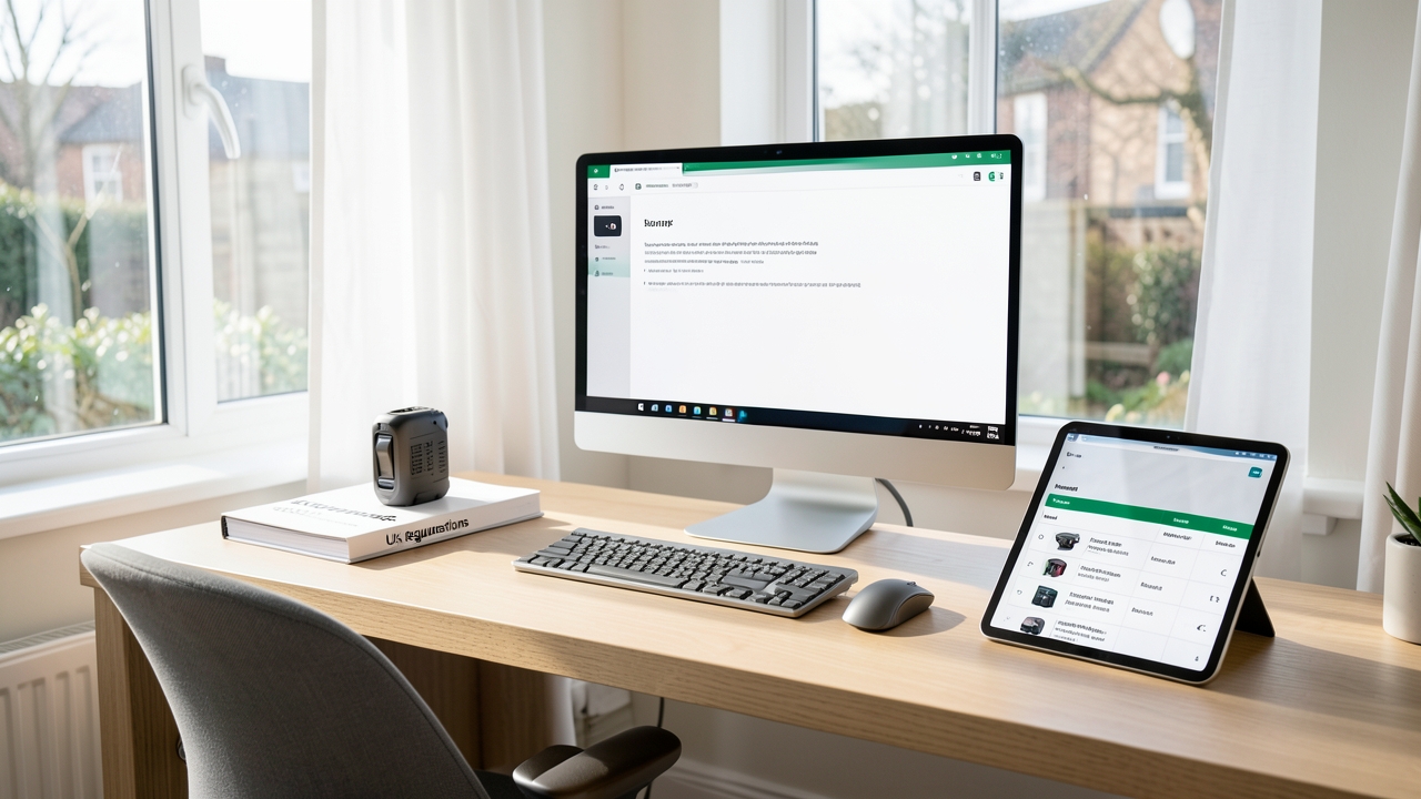 Using AI writing tools for UK SEO to research and draft compliant EV charger reviews.